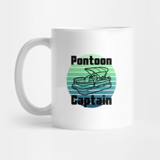 Pontoon Boat Captain Mug